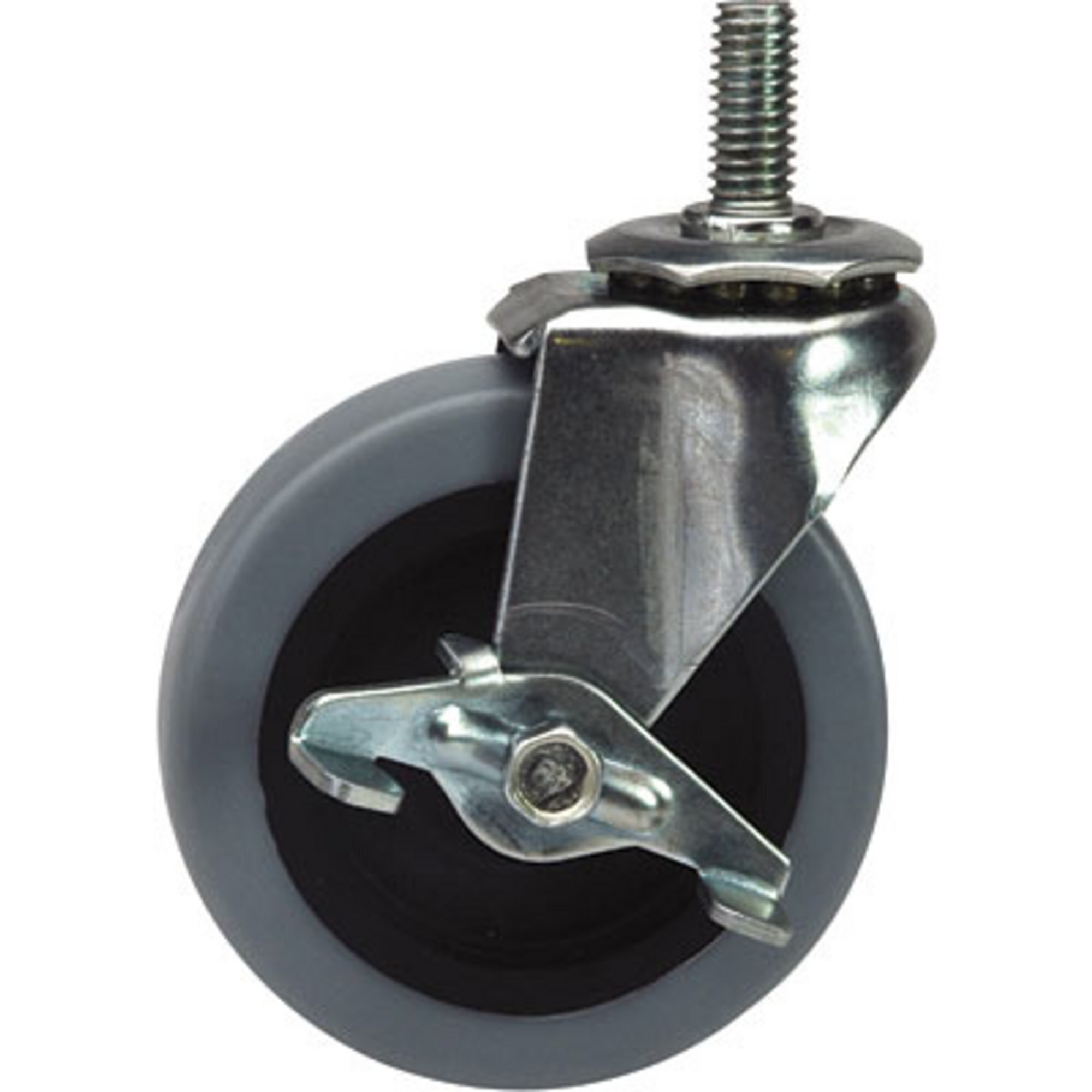 Quantum Swivel Stem Casters for Wire Shelving System, Poly, Model# WR-3